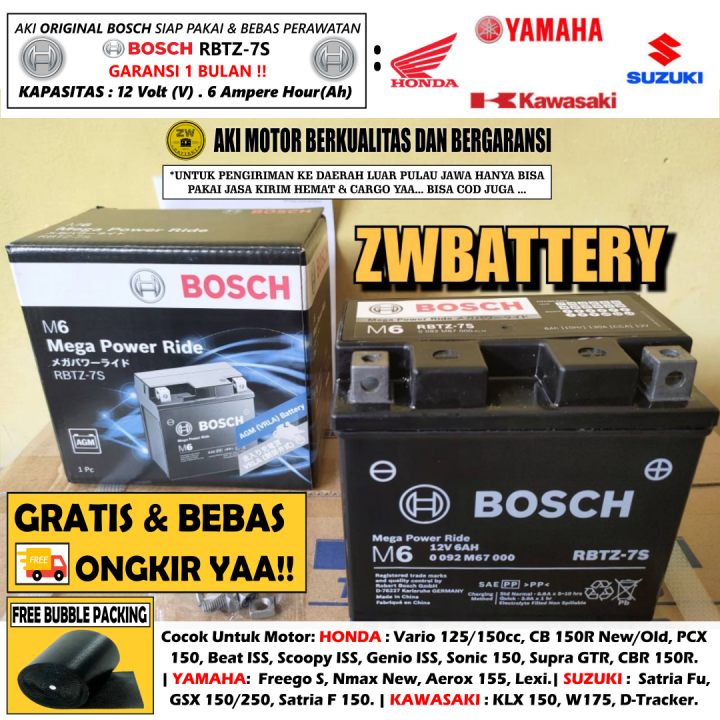 AKI MOTOR SATRIA FU 150, GSX-R 150, KLX 150, D-TRACKER, W175 RBTZ-7S
