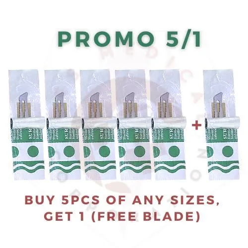 Medical first aid supplies Surgical Blades (Sold per Piece) PROMO ...