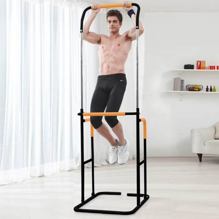 Pull Up Fitness Station Tower Power Dip Gym Home Bar Exercise Stand ...