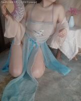 【CW】♘◆☽  Size Erotic Costume Woman Outfit Sex Porn Chinese Hanfu Kimono Dunhuang Flying Classic