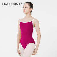 Ballerina ballet leotard women aerialist Practice Dance Costume white edge Sling gymnastics Leotard Adulto 5102