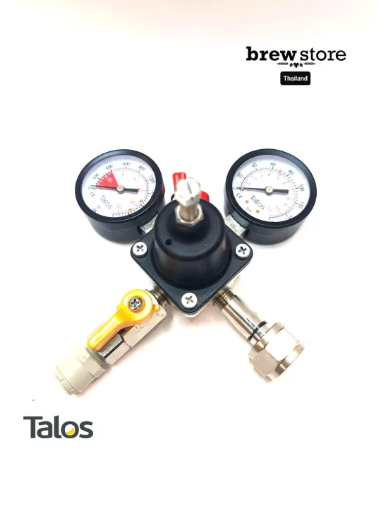 TALOS SECONDARY CO2 BEER KEG REGULATOR Lazada.co.th
