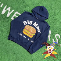 Oversize Cactus Plant Flea Market Hoodie ผู้ชายผู้หญิง Oversize Blue Hooded Pullovers