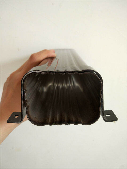 Aluminum alloy locator square downspout locating clamp storm sewer pipe