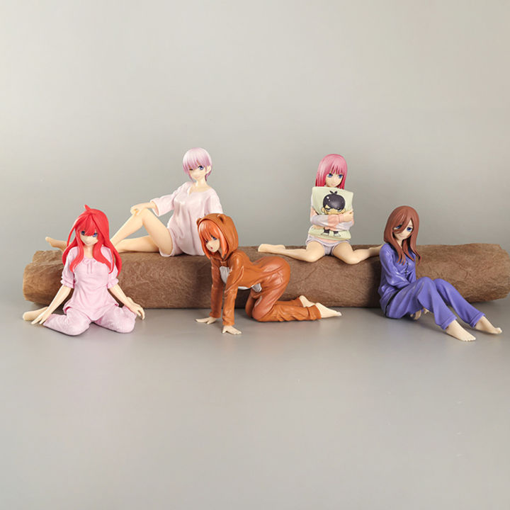 microgood-5pcs-nakano-miku-รูปสะสมการ์ตูน-craft-miniature-figurine-creative-desktop-ornament-pvc-the-quintessential-quintuplets-nino-yotsuba-itsuki-รูปวันเกิดของขวัญ5pcs-ทนทานอะนิเมะ