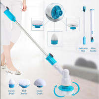 Braun Mall【ส่งจากกรุงเทพ】Hurricane Spin Scrubber แปรงขัดห้องน้ำไฟฟ้า พร้อม หัว ขัด 3 หัวแปรงขัด แปรงทำความสะอาด เครื่องขัดอเนกประสงค์ไฟฟ้า ไร้สาย แปรงถูพื้น ไฟฟ้าhurricane spin scrubber สามารถทำความสะอาดหน้าต่างและสวนได้และ