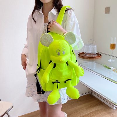 Fashion Womens Backpack 2022 Summer New Casual Backpack Female Junior High School Student Schoolbag Travel Backpack