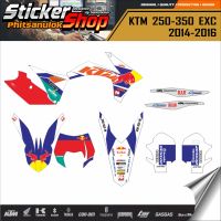 sticker KTM 250 - 350 EXC 2014-2016 No.7