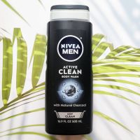 NIVEA® Men Deep Active Clean Body Wash 500mL นีเวีย เจลอาบน้ำ สำหรับผู้ชาย  8-hour Fresh Scent