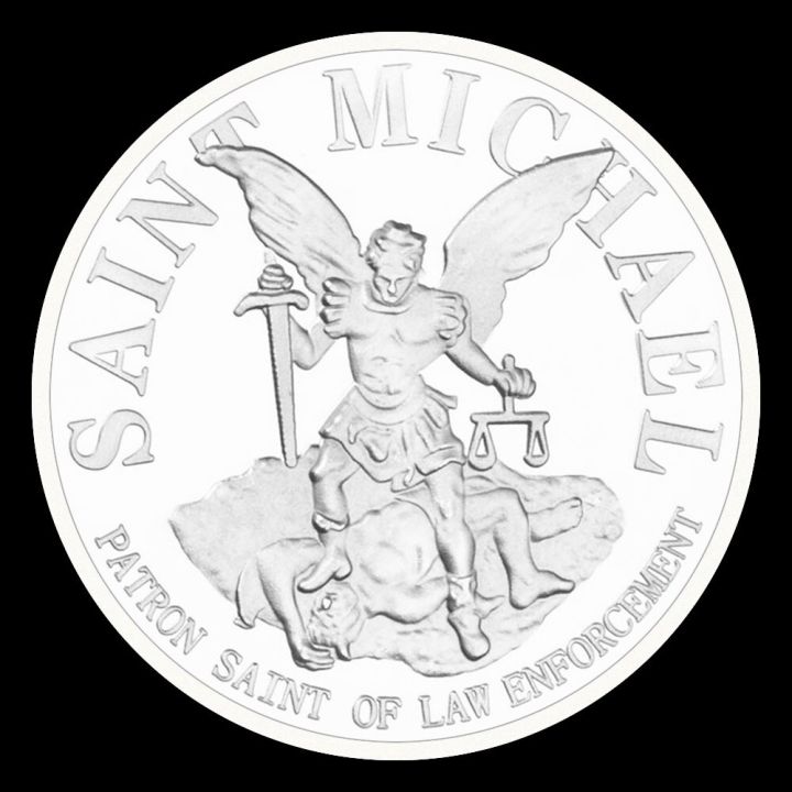 usa-washington-state-patrol-challenge-coin-collectible-silver-plated-souvenirs-and-gifts-saint-micheal-commemorative-coin