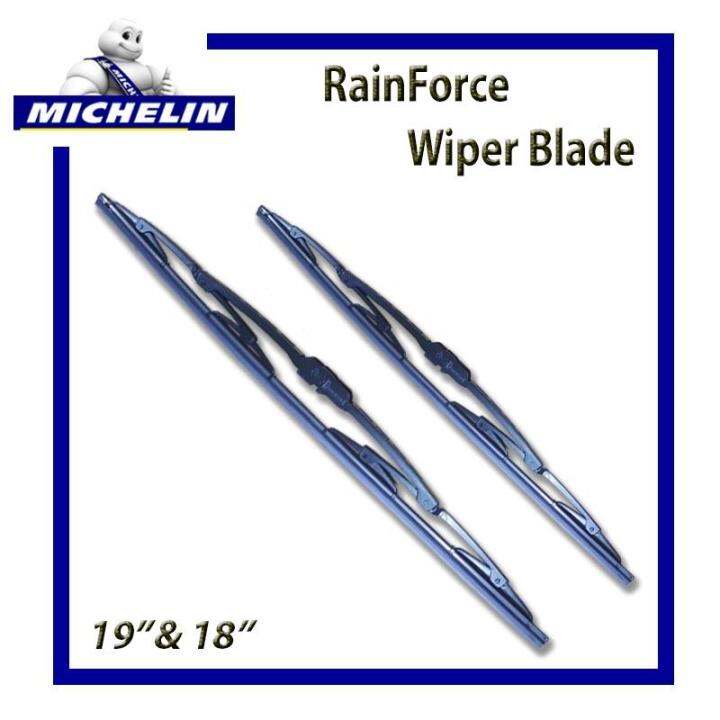 Michelin RainForce Wiper Blade Set For Toyota Land Cruiser Prado 1996