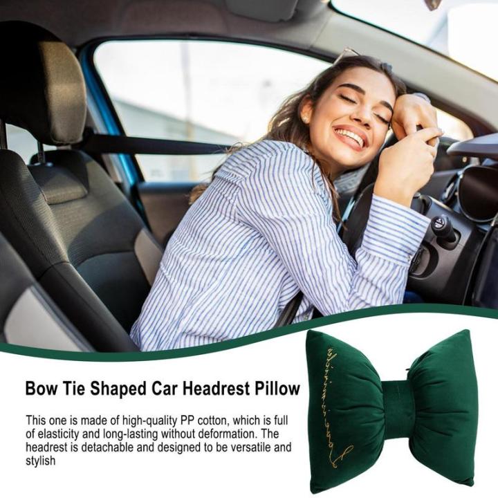 hot-car-headrest-cushion-solid-bow-tie-neck-support-car-cushion-comfortable-head-rest-car-pillow-driving-supplies-for-car-truck-suvs