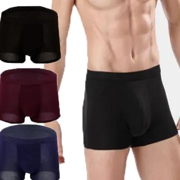 Breathable Bamboo Fiber Men Underwear For Big Penis Plus Size