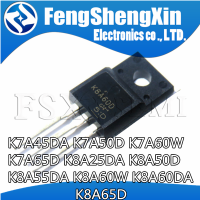 10PCS T K7A50D K7A60W K7A65D K8A25DA TO-220F K8A60W K8A60DA K8A65D MOSFET