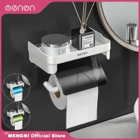 MENGNI High Quality bathroom toilet roll holder Waterproof Toilet Tissue Storage rack Wall Mount tissue box Bathroom Accessories Sets