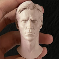 Unpainted 16 Scale Christian Bale Head Sculpt สำหรับ Action Figure ตุ๊กตาทหารอุปกรณ์เสริมภาพวาดการออกกำลังกาย Kim