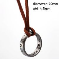 PS4 Game Uncharted 4 Necklace A Thief End Nathan Drake Pendant Rope Choker Collar Metal Accessory Edition Men Women Gift Jewelry