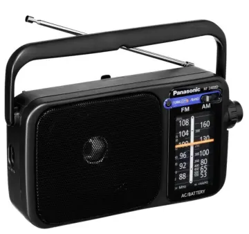 Panasonic RF-P50d Pocket AM/FM Radio Silver RF-P50D