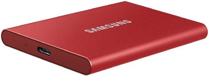 samsung-ssd-t7-portable-2tb-red-ฮาร์ดดิสก์พกพา-สีแดง-ของแท้-ประกันศูนย์-3ปี
