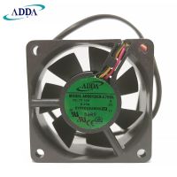 ☽✇✵ New Original For ADDA AD0612HX-A76GL DC 12V 0.23A 60x60x25MM 3 wire lead server inverter pc cpu case cooling fan