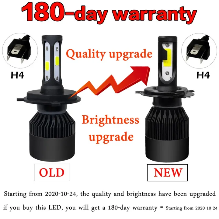 2Pieces LED Car Headlight 10000LM Auto LED Headlight H4 H1 H7 H8 H9 H11 H16 9005 HB3 9006 HB4 3000K 4300K 6000K 8000K