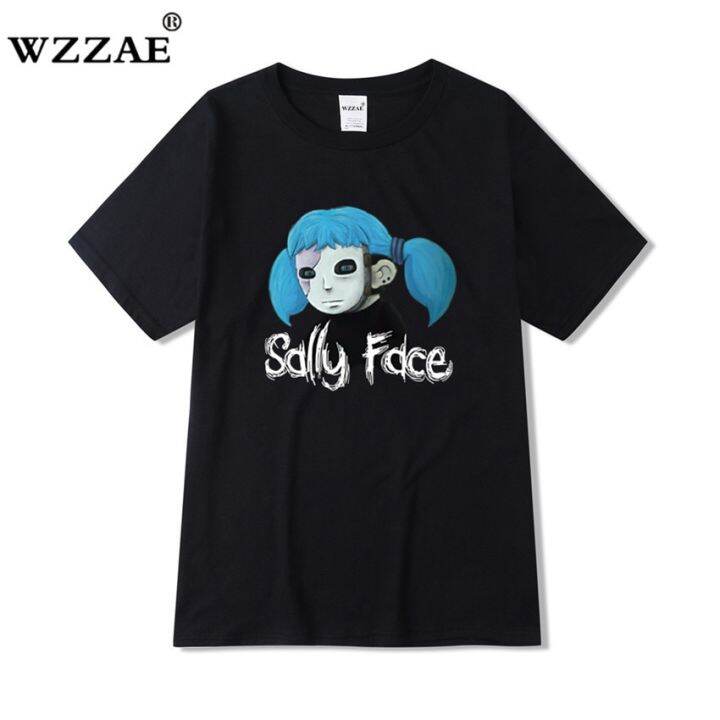 sally-yz-t-shirt-men-women-summer-male-shirts-casual-clothing-letter-cartoon-print-camisetas-hombre-100-cotton-gildan