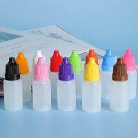 【YF】❁  25Pcs 3/5/10/15/20/30/50/100ml Wholesale Plastic Squeezable Dropper Bottle E Sample Drop Refillable Lid