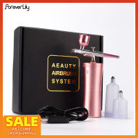 แบบชาร์จ Airbrush คอมเพรสเซอร์ชุด Air Brush Sprayer Water Oxygen Deep Hydrofacial Machine สำหรับเล็บสักเค้กแต่งหน้า