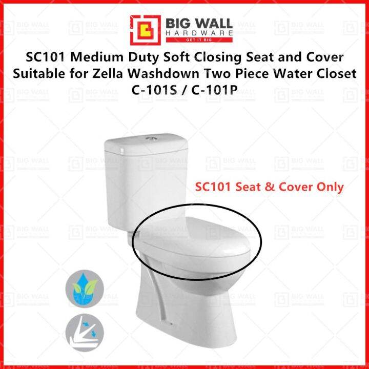 Zella Seat Cover SC101 Suitable for Washdown Two Piece Water Closet C