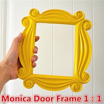 【CW】 Photo Picture Frames TV Door wall Frame Wood picture Collectible