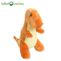 （HOT) ตุ๊กตากอดของขวัญของเล่นผ้าฝ้ายขายส่งตุ๊กตาตุ๊กตา Plush Tyrannosaurus Tyrannosaurus Overlord ตุ๊กตาหมอนพักผ่อนไดโนเสาร์