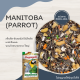 Manitoba (Parrot) (แบ่งขาย 500G-1KG.) อาหารซันคอนัวร์ ริงเนค กระตั้ว แอฟริกันเกรย์ อิเล็กตัส นกแก้วขนาดกลาง-ใหญ่