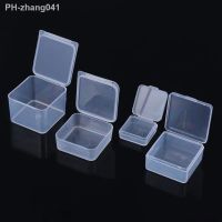 5/10pcs Mini Plastic Box Transparent Storage Case Dustproof Durable Strong Jewelry Container Nail Art Screw Storage Box
