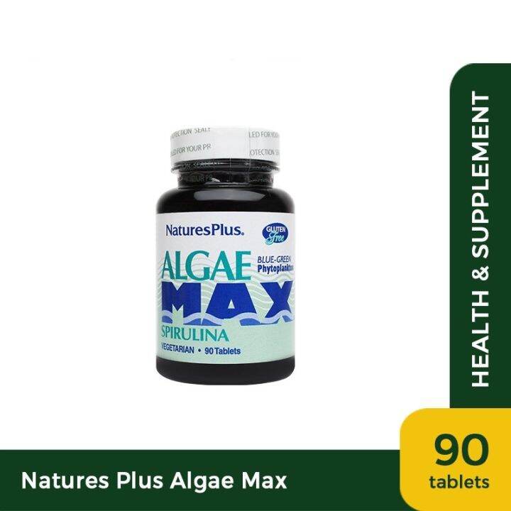 NATURES NATURE NATURE'S PLUS ALGAE MAX - SUPLEMEN KESEHATAN SPIRULINA