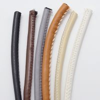 2M colored high quality round leather rope 6mm round/flat strand PU rope suitable for necklace bracelet DIY jewelry