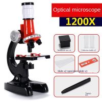 Childrens Microscope Toy 1200 Times Student Scientific Experiment Puzzle Science and Education Toy Set