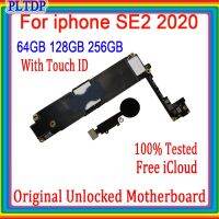 New Arrival 100 Original For iPhone SE 2020 5SE Motherboard Full UnlockWith/No TouchID For iPhone SE2 5se Logic Board No iclou