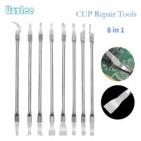 【YF】 8pcs Chip Repair Tools Ultra-thin Blades for Computer Metal Remover Glue Removal Disassembly