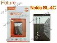 แบตเตอรี่ Nokia BL-4C งาน Future ประกึ1ปี แบตอึดคุณภาพดี (ใช้กับรุ่นNokia105ได้)