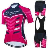 Mountain Bike Female Set Cycling Jersey Women Sportwear Cheap Wholesale Women Clothes Woman Clothing Womens Cycling Shorts Sets