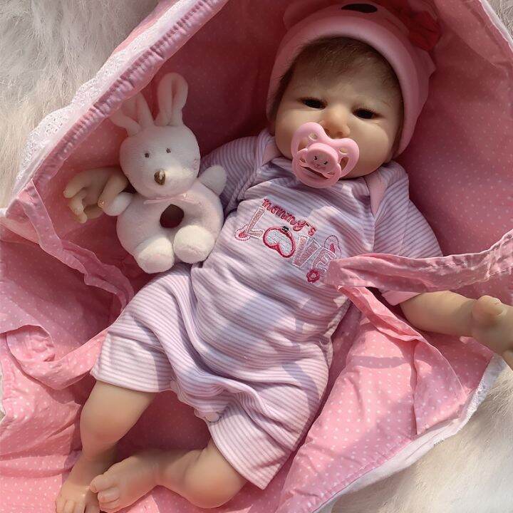 {CUB Toy City} 18inch Baby Reborn Silicone And Realistic Doll That Look ...