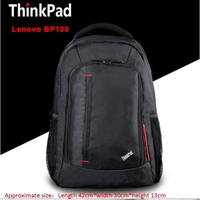 Lenovo กระเป๋าเป้สะพายหลัง ใส่แล็ปท็อป โน้ตบุ๊ก กันน้ํา ขนาด 15.6 นิ้ว BP100 (15.6 นิ้ว)