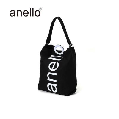 anello กระเป๋าหูหิ้ว A4 Canvas Logo Print 2WAY Tote_AU-S0061CO-9สี