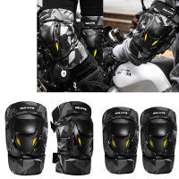 SULAITE Winter Motorcycle SkateboardElbow Knee Pads Coldproof Warm Kneepad Protector Ski Off-road Racing Riding Protective Gear