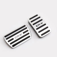 Aluminum alloy Car Styling Accelerator Gas Pedal Brake Pedal Cover Non Slip Pad AT For Honda CRV CR-V 2017 2018-2020 Accessories