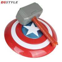 DSstyles หุ่นฟิกเกอร์อเวนเจอร์สโล่กัปตันอเมริกาแอ็คชั่นธอร์ Kids Toys มาร์เวลของตกแต่งคอสเพลย์ฮัลโลวีน