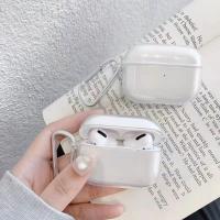 ไบเออร์ โปร่งใสซิลิโคน Case for Apple Airpods Gen รุ่นที่ 3 2 1 Pro เคส สำหรับ แอร์พอด พร้อมแหวนห้อย