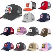 2022 Disney Character Labeling High Quality Breathable Baseball Mesh Hat One Piece/Luffy Mens Ladies Adjustable Rebound Cap 【JULY]