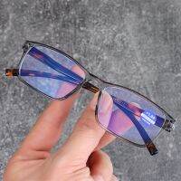 New Fashion Reading Glasses Presbyopic Square Readers Eyeglasses For Sight With Spring Hinge Oculos 1 4.0 New Trend 2022