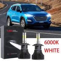 New ชุดหลอดไฟหน้าฮาโลเจน LED 6000K 2015-2021 แบบเปลี่ยน สําหรับ Hyundai Tucson (TL) 2017 2018 2019